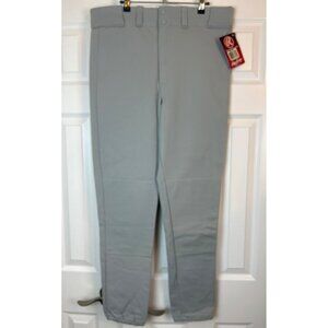 NWT Rawlings Men's Adult Gray Baseball Pants Size L